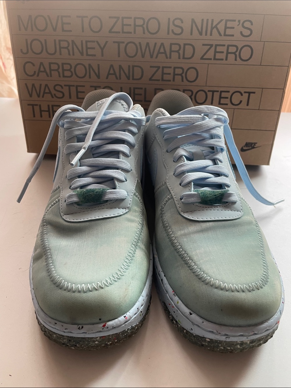 Women’s Mint Nike Air Force 1 Crater